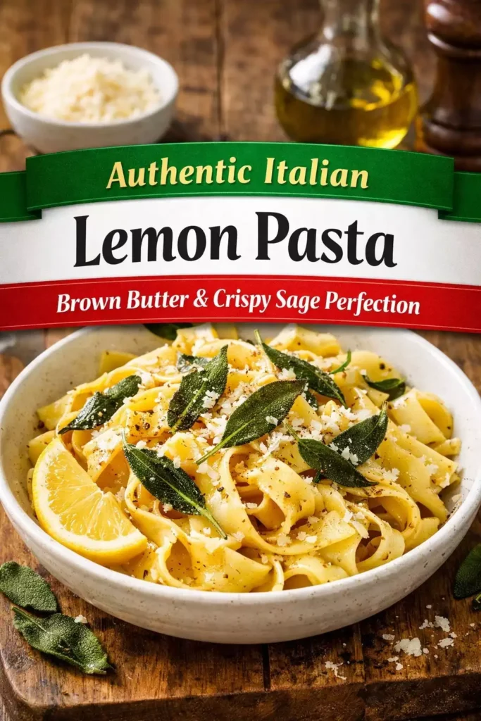 Lemon Pasta — Better Than Any Restaurant