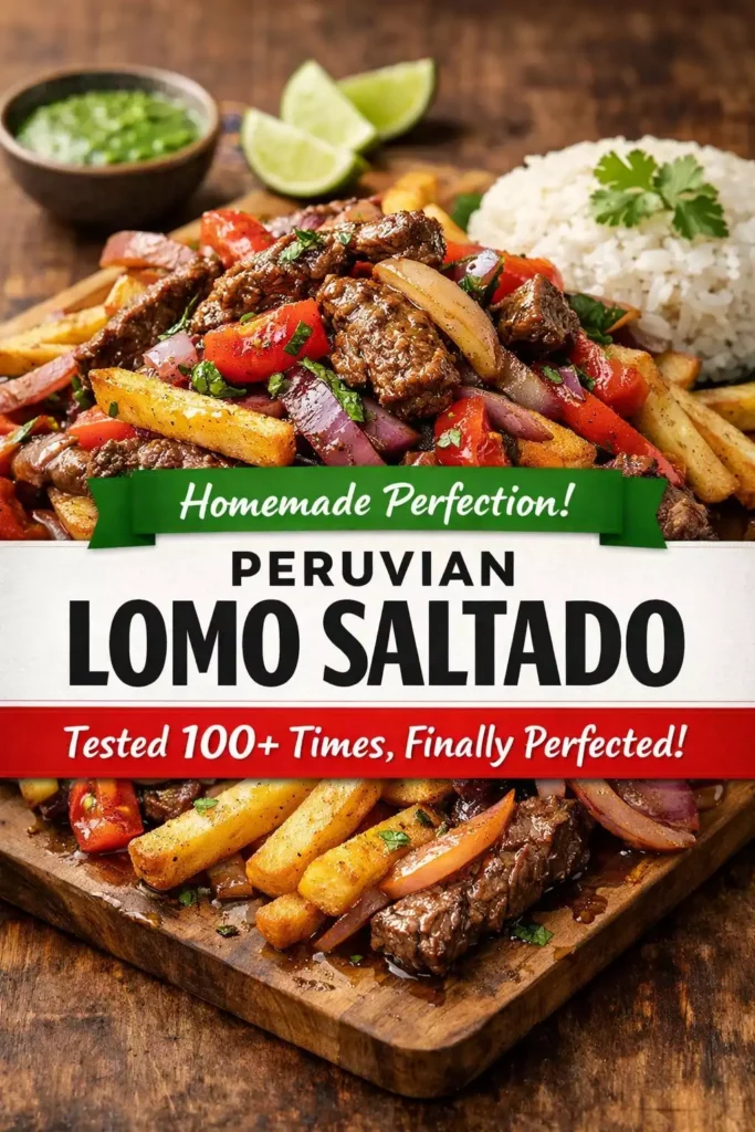 Peruvian Lomo Saltado — Tested 100+ Times, Finally Perfect