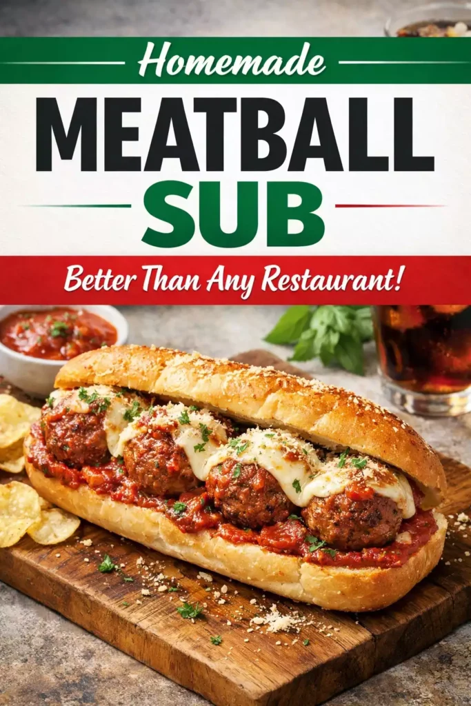 Meatball Sub — Better Than Any Restaurant