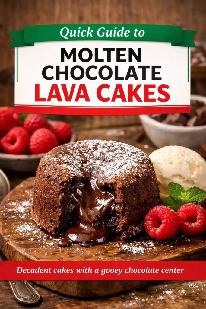 Molten Chocolate Lava Cakes — Dangerously Addictive