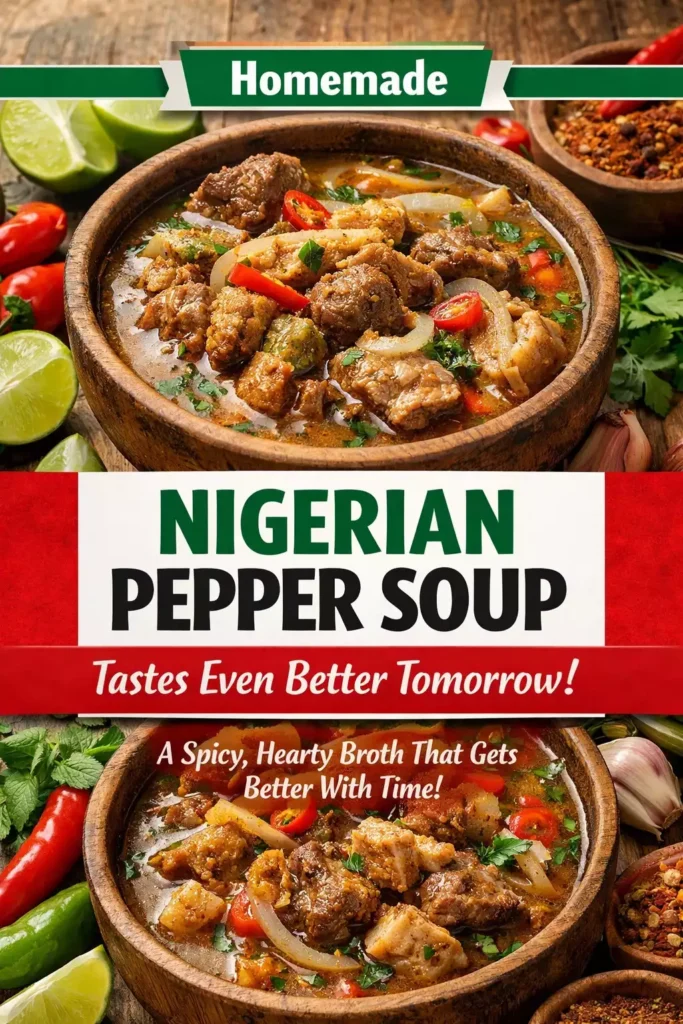Nigerian Pepper Soup That Tastes Even Better Tomorrow
