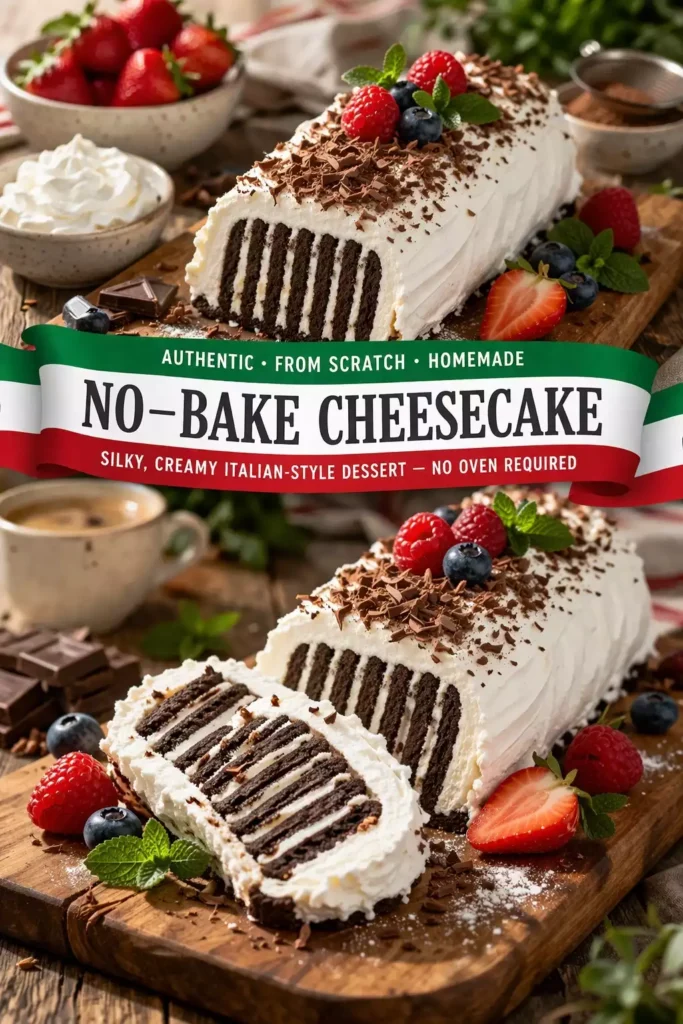 No-Bake Cheesecake — From Scratch, No Shortcuts