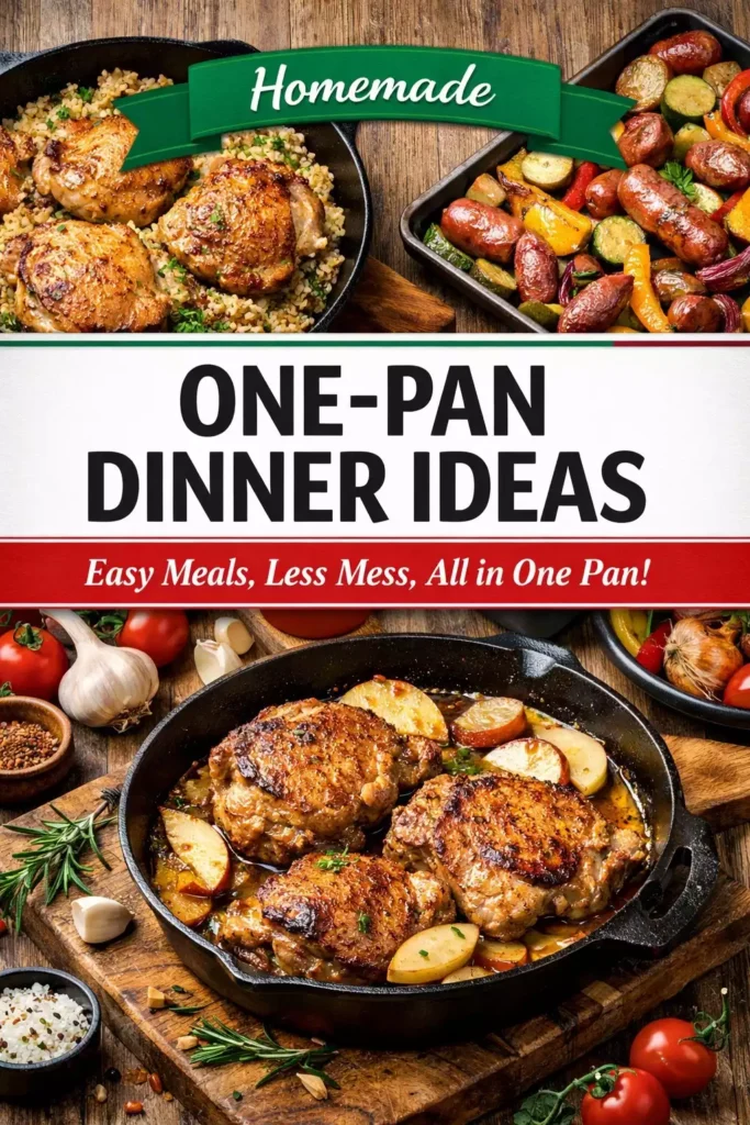 One-Pan Dinner Ideas (You’ll Never Make It Any Other Way)