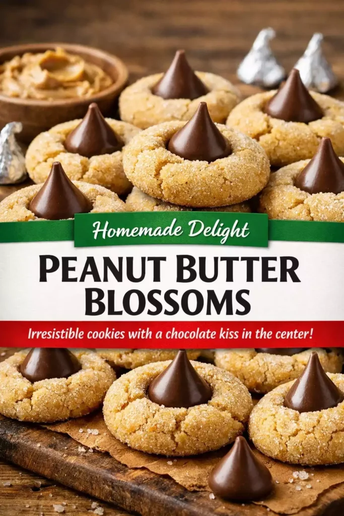 Peanut Butter Blossoms (You’ll Never Make It Any Other Way)