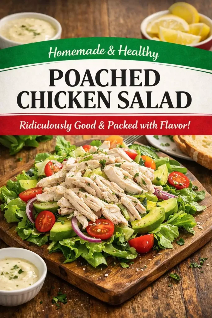 Poached Chicken Salad Recipe — Ridiculously Good