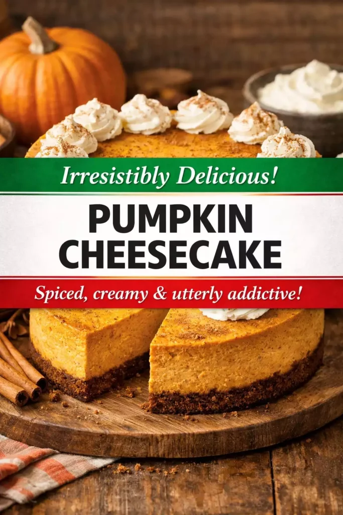 Pumpkin Cheesecake — Dangerously Addictive