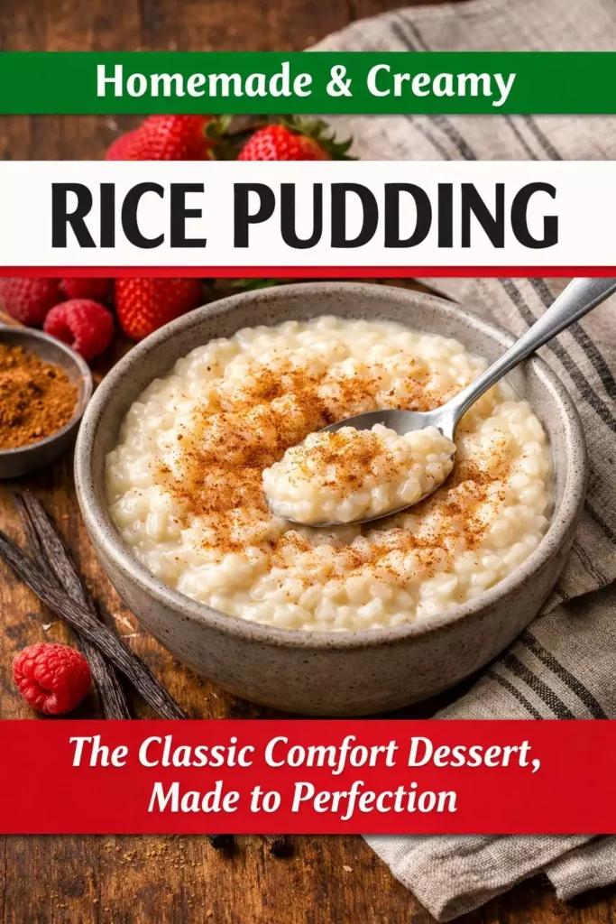 Rice Pudding — Better Than Any Restaurant