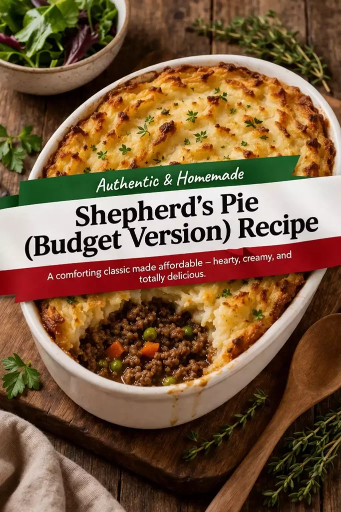 Shepherd’s Pie (Budget Version) Recipe — Ridiculously Good