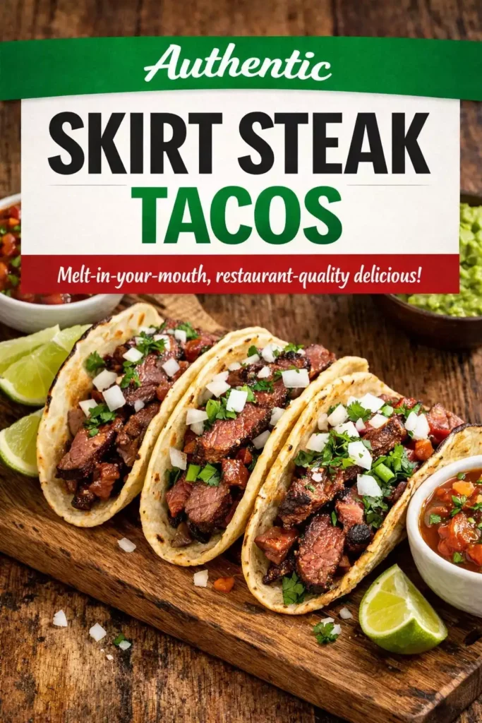 Skirt Steak Tacos — Melt-in-Your-Mouth Good