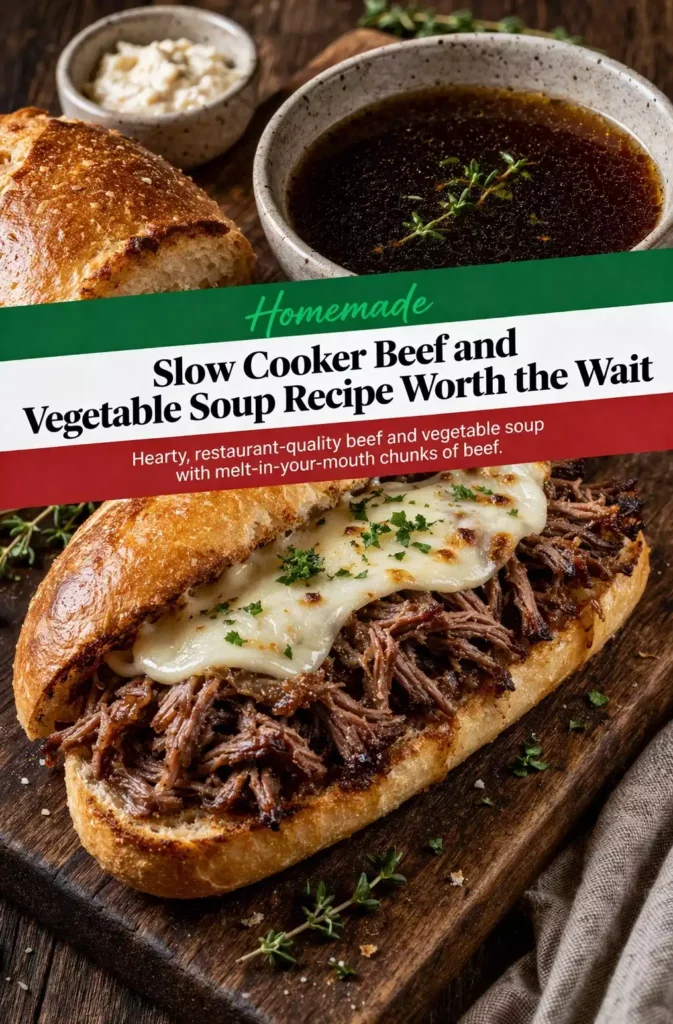 Slow Cooker Beef and Vegetable Soup Recipe Worth the Wait