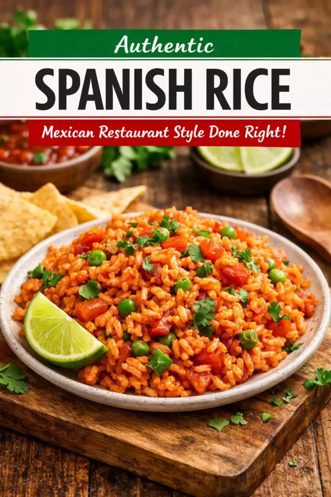 Spanish Rice (Mexican Restaurant — Recipe That Actually Work