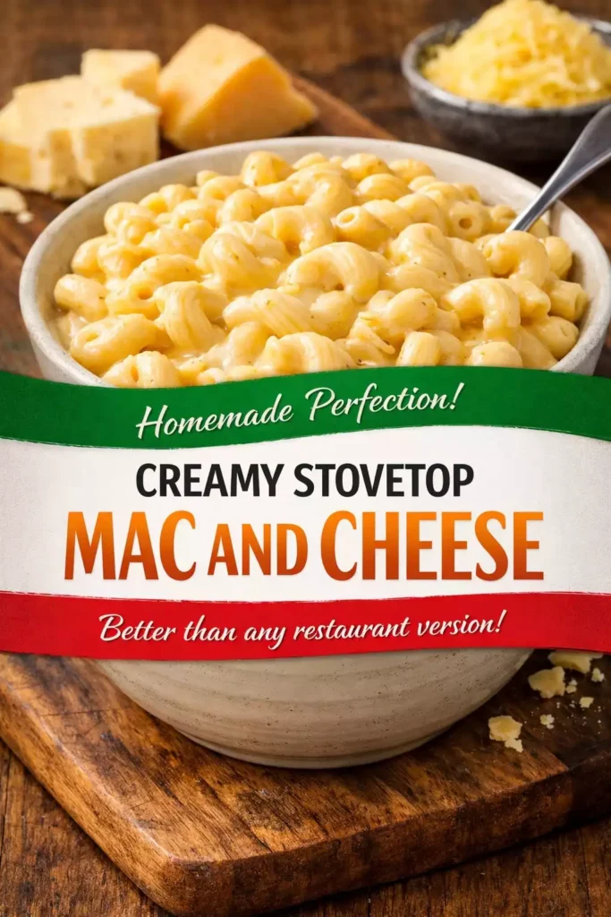 Creamy Stovetop Mac and Cheese — Better Than Any Restaurant