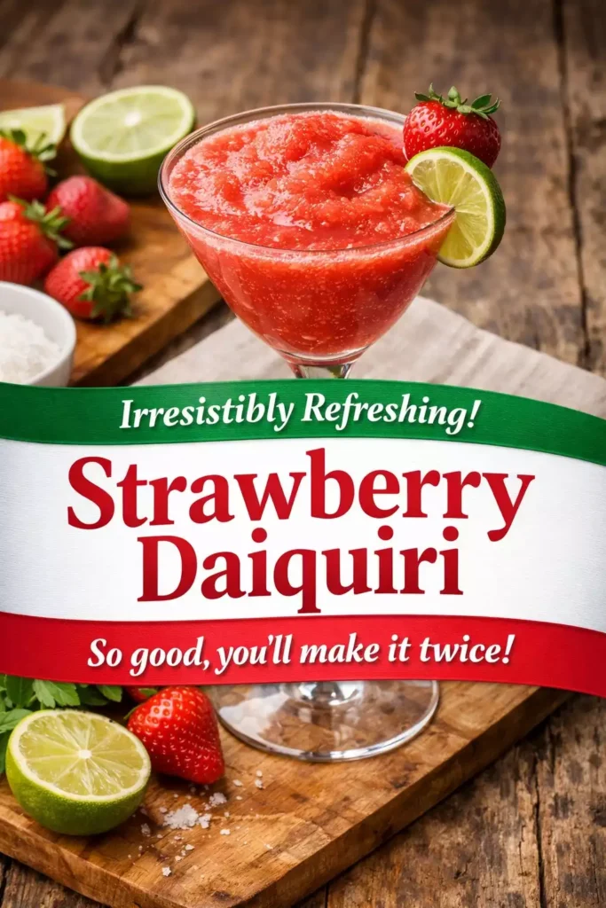 Strawberry Daiquiri — So Good You’ll Make It Twice