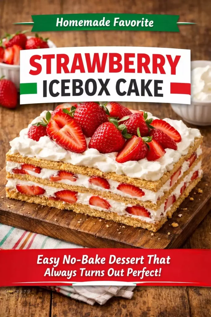 Strawberry Icebox Cake Recipe That Actually Works Every Time