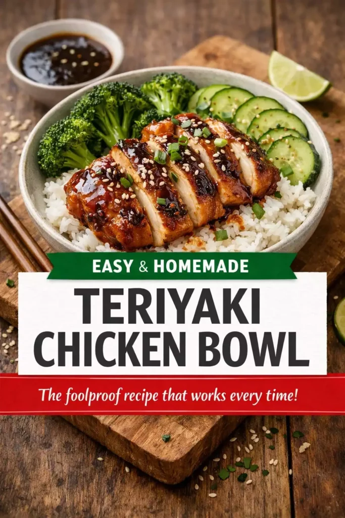 Teriyaki Chicken Bowl Recipe That Actually Works Every Time