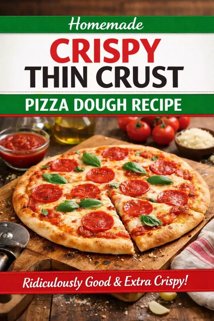 Crispy Thin Crust Pizza Dough Recipe — Ridiculously Good