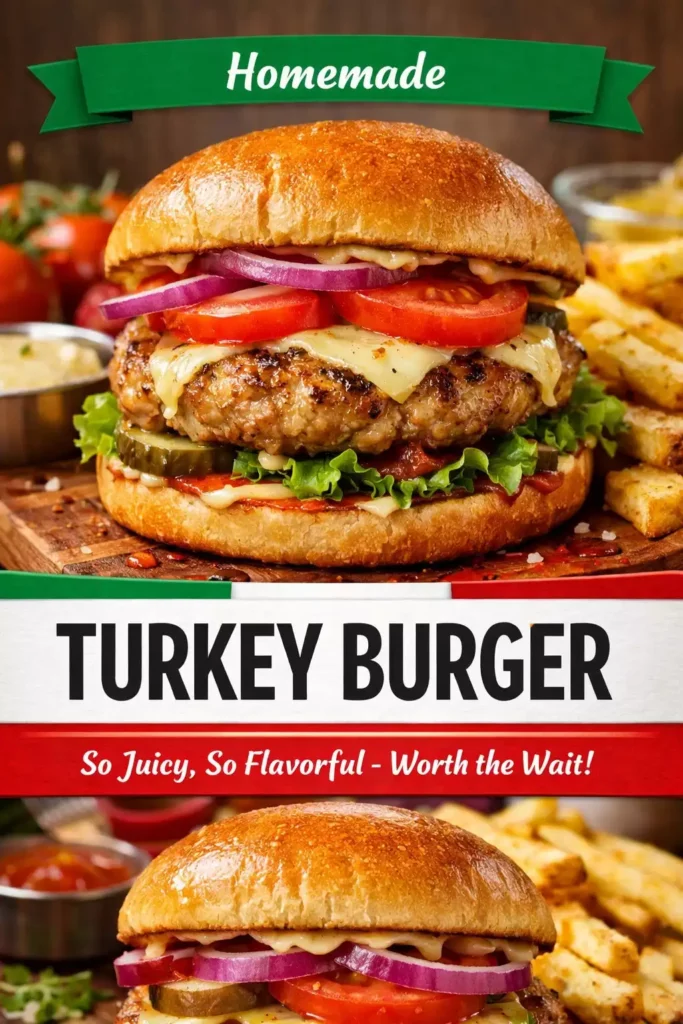 Turkey Burger Recipe Worth the Wait