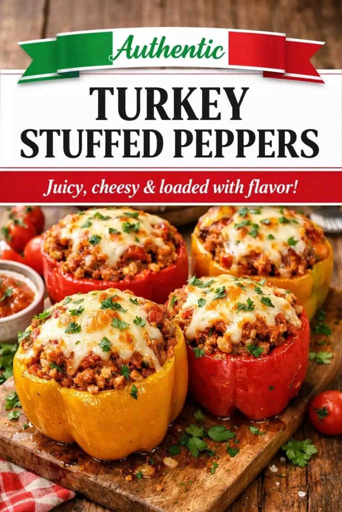 Turkey Stuffed Peppers (You’ll Never Make It Any Other Way)