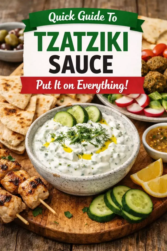 Tzatziki Sauce — Put It on Everything