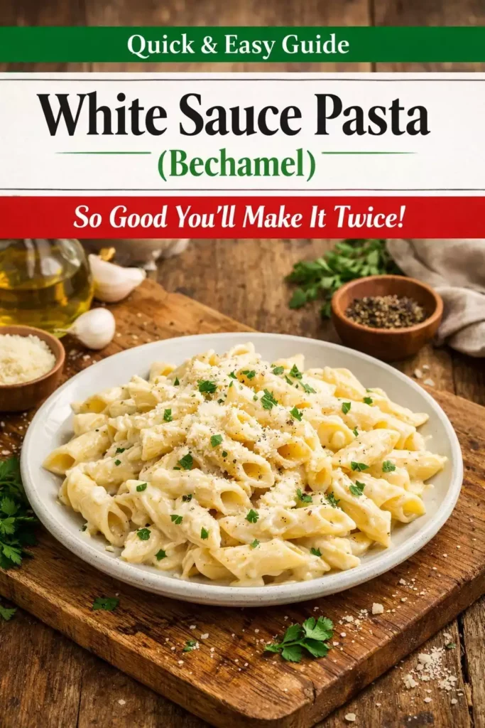 White Sauce Pasta (Bechamel) — So Good You’ll Make It Twice